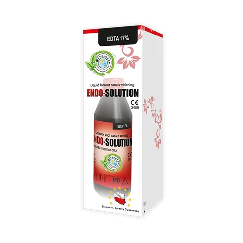CERKAMED ENDO SOLUTION EDTA 17% LIQUID REFILL VOOR ENDO STATION (200ml)