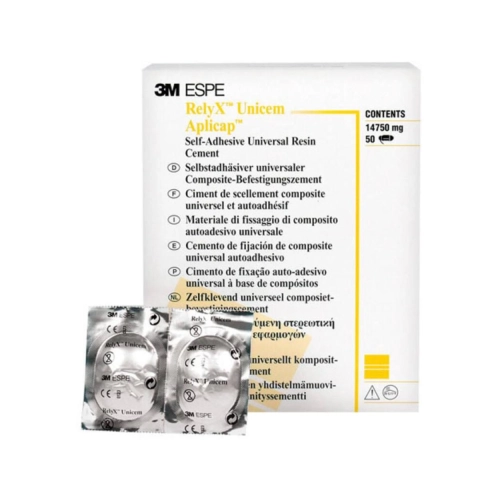 3M RELYX UNICEM APLICAP ZELFHECHTEND COMPOSIETCEMENT REFILL WIT OPAAK (20st)