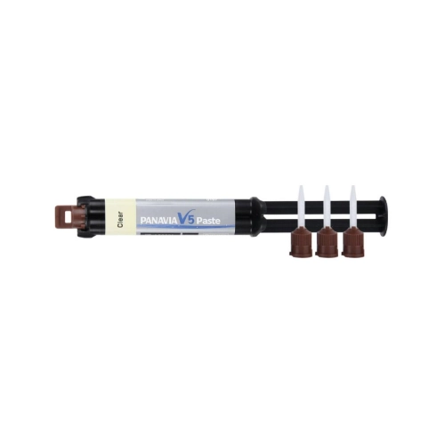 KURARAY PANAVIA V5 CEMENT REFILL PASTE CLEAR (4,6ml/20 mixing tips)