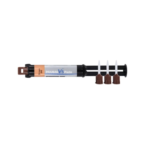 KURARAY PANAVIA V5 CEMENT REFILL PASTE BROWN (4,6ml/20 mixing tips)