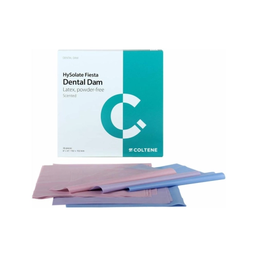 COLTENE HYSOLATE COFFERDAM VELLEN FIESTA MEDIUM 152x152mm (36st) 60034436