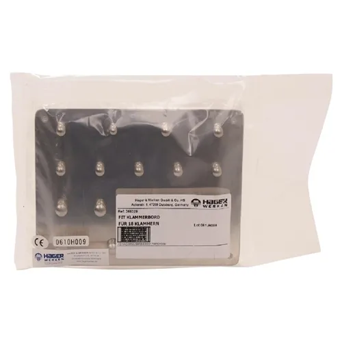 HAGER&WERKEN COFFERDAM KLEM-BORD ZONDER KLEMMEN (18st)