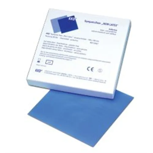 KKD COFFERDAM SYMPATIC MEDIUM BLAUW NON-LATEX (30st)