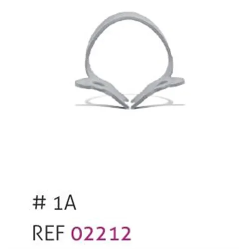 KKD TRICOLOR COFFERDAMKLEM ANTIREFLECT MAT PREMOLAAR 1A