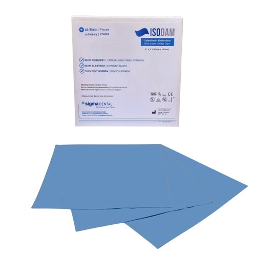 SIGMA ISODAM COFFERDAM VELLEN X-HEAVY NON-LATEX (40st)