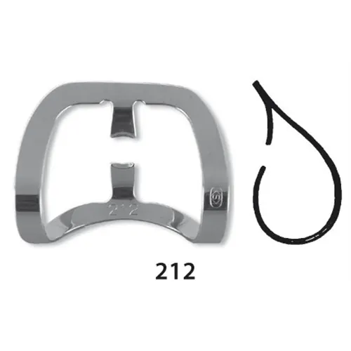 HAGER&WERKEN COFFERDAMKLEM NR.212 IVORY