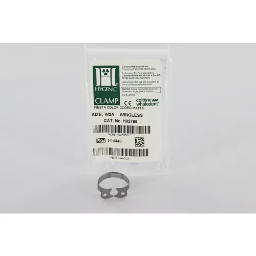 HYGENIC FIESTA COFFERDAMKLEM ZONDER VLEUGELS NR.W2A GROEN MAT (1st)