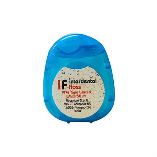 MICERIUM ENACARE INTERDENTAL FLOSS WAXED WHITE (50mtr)
