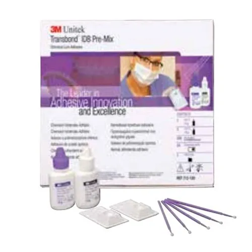 3M UNITEK TRANSBOND IDB PRE-MIX CHEMICAL CURE ADHESIVE KIT (2x10gr/accessoires)