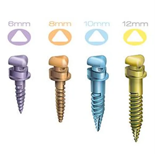 ORMCO VECTOR TAS MINI SCREW 10mm (6/pk)