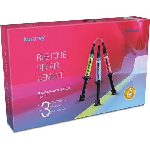 KURARAY CLEARFIL MAJESTY ES-2 FLOW SPUIT INTROKIT A2 (3x2,7gr/tips) 1137-PP
