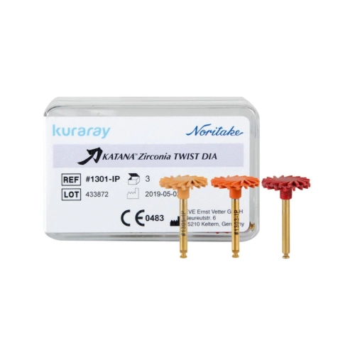 KURARAY KATANA ZIRCONIA TWIST DIA INTRO KIT 14mm (3st)