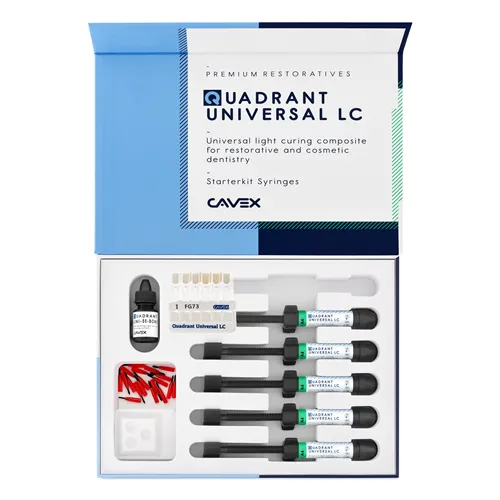 CAVEX QUADRANT UNIVERSAL LC STARTERKIT SPUITJES MET UNI-1-BOND