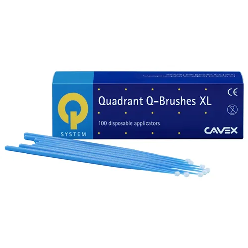 CAVEX QUADRANT Q-BRUSHES XL BLAUW (100st)