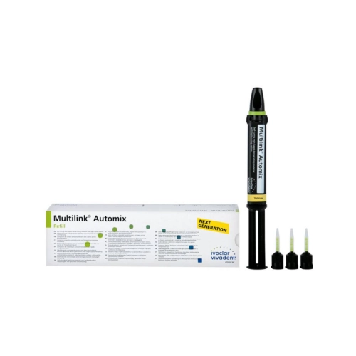 IVOCLAR VIVADENT MULTILINK AUTOMIX REFILL YELLOW (9gr/tips)