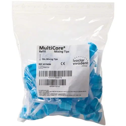 IVOCLAR VIVADENT MULTICORE MIXING TIPS BLAUW (50st)