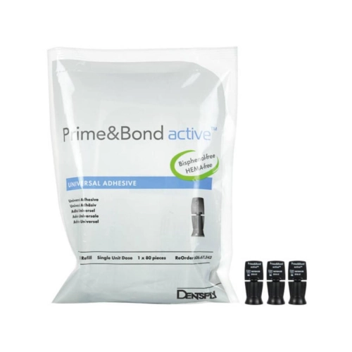 DENTSPLY SIRONA PRIME & BOND ACTIVE UNIT DOSE REFILL (80st/50 applicator tips)