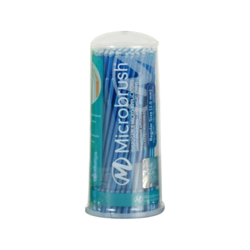 MICROBRUSH TUBE SERIES APPLICATORS BLAUW NORMAAL 2,0mm (4x100st)