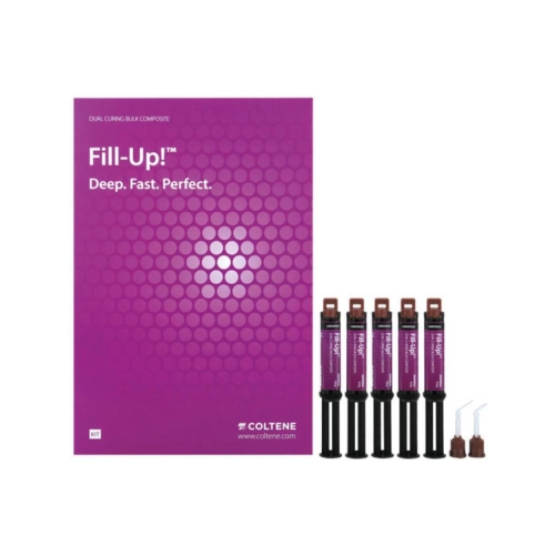 COLTENE FILL-UP ECONOMY KIT (5x4,5gr/15 mixing tips super fine/20 mixing tips fine)