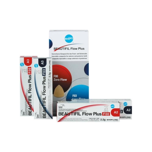 SHOFU BEAUTIFIL FLOW PLUS STANDARD KIT (4x2,2gr/accessoires)