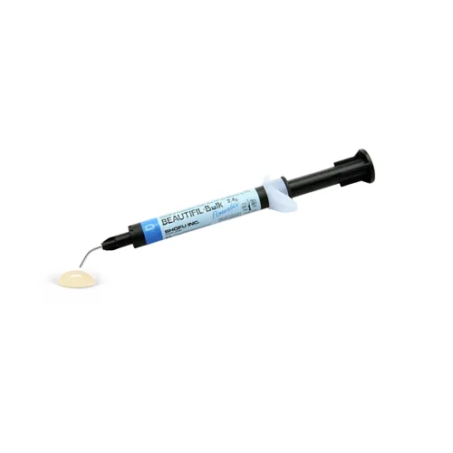 SHOFU BEAUTIFIL BULK FLOW SPUIT KLEUR DENTINE (2,4gr)
