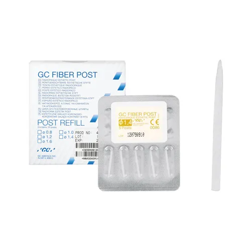 GC FIBER POST REFILL 1,4mm GEEL (10st)
