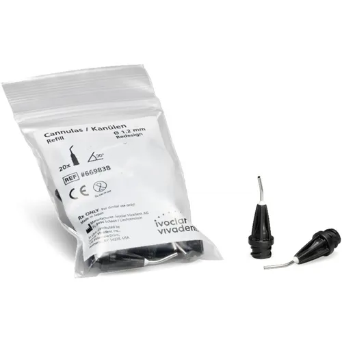 IVOCLAR VIVADENT TETRIC EVOFLOW BULK FILL TIP LUER LOCK ZWART Ø 1,2mm (20st)