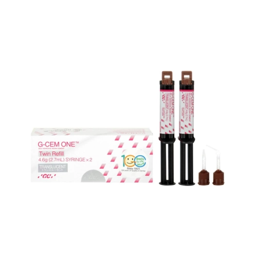 GC G-CEM ONE TWIN REFILL TRANSLUCENT 2,7ml 013665