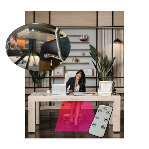 OFFICEHEAT OFFICIUS BUREAUVERWARMING 65w-140w