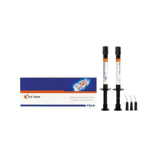 VOCO X-TRA BASE SPUITEN UNIVERSEEL (2x2gr)