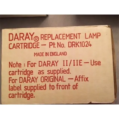 DARAY RESERVE LAMP 12V/55W CARTRIDGE NR. DRK1024