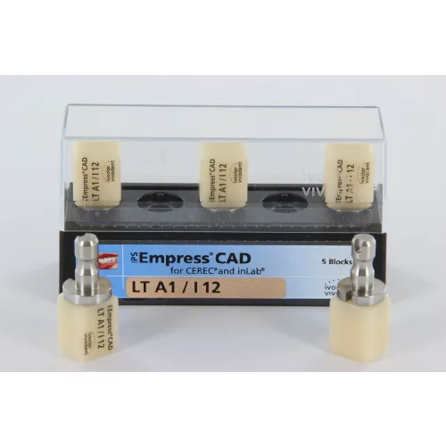 IVOCLAR IPS EMPRESS CAD VOOR CEREC EN INLAB LT A1-I12 (5st)