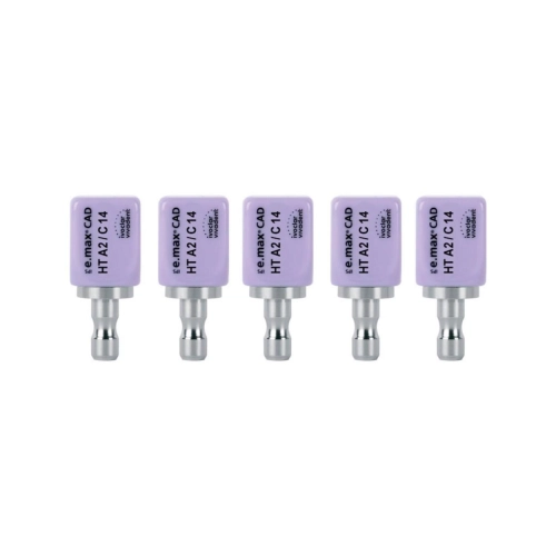 IVOCLAR IPS E.MAX CAD VOOR CEREC EN INLAB HT A2-C14 (5st)