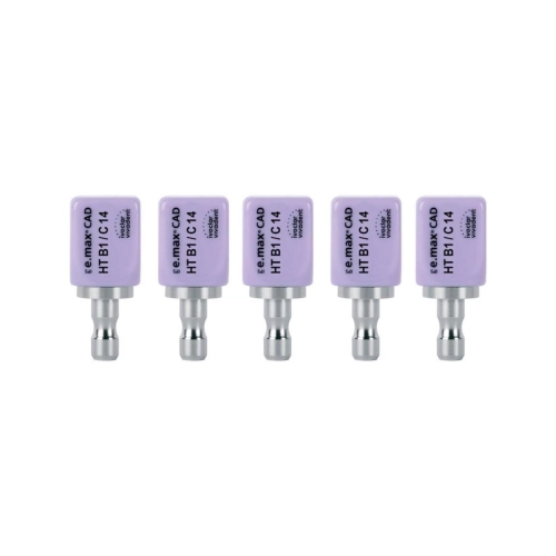 IVOCLAR IPS E.MAX CAD VOOR CEREC EN INLAB HT B1-C14 (5st)