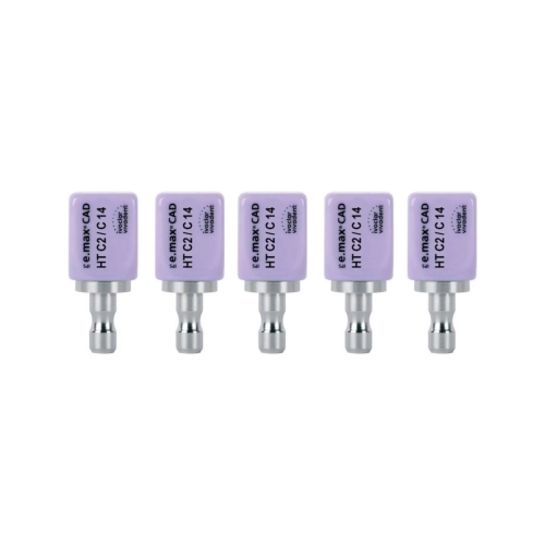 IVOCLAR IPS E.MAX CAD VOOR CEREC EN INLAB HT C2-C14 (5st)
