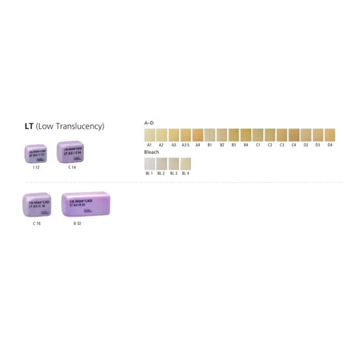 IVOCLAR IPS E.MAX CAD VOOR CEREC EN INLAB LT A3-B32 (3st)