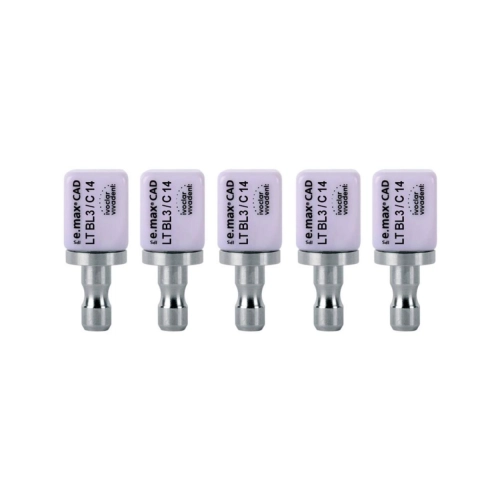 IVOCLAR IPS E.MAX CAD VOOR CEREC EN INLAB LT BL3-C14 (5st)