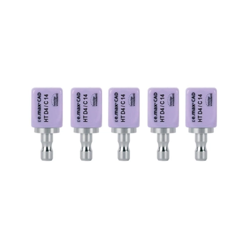 IVOCLAR IPS E.MAX CAD VOOR CEREC EN INLAB HT D4-C14 (5st)