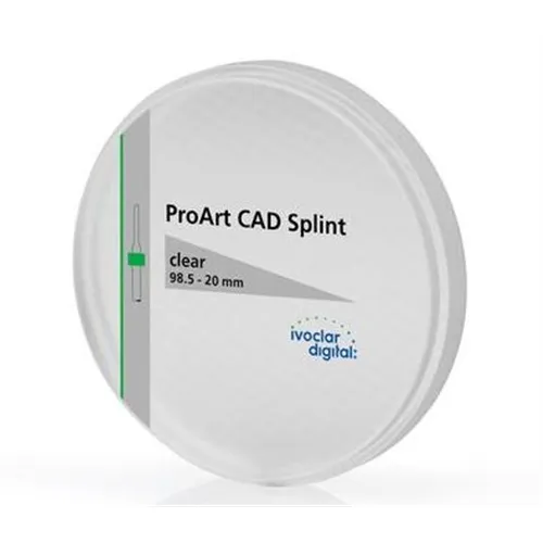 IVOCLAR PROART CAD SPLINT CLEAR 98,5 - 20mm (1st)
