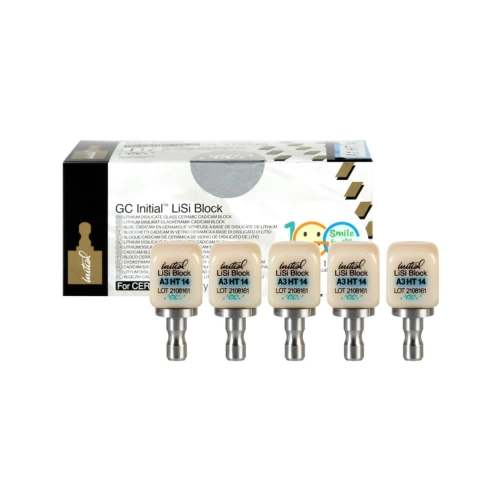 GC INITIAL LiSi CEREC CAD/CAM HT A3-14 (5st) 012921