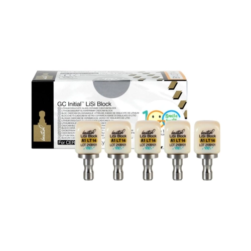 GC INITIAL LiSi CEREC CAD/CAM LT A1-14 (5st) 012923