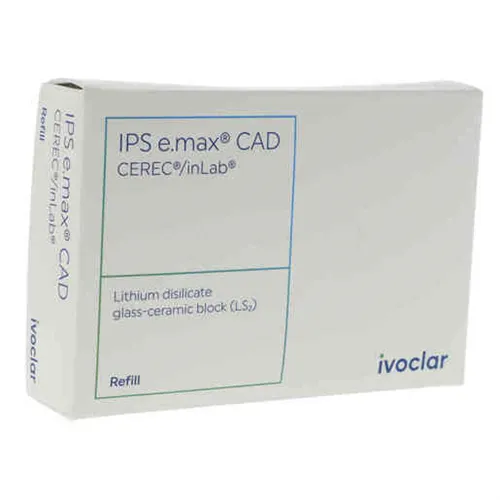 IVOCLAR IPS E.MAX CAD VOOR CEREC EN INLAB HT BL2-B40 (3st)