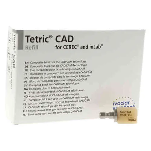 IVOCLAR TETRIC CAD VOOR CEREC/INLAB HT A3-C14 (5st) REF 692150