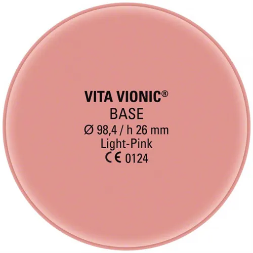 VITA VIONIC BASE DISC LIGHT PINK Ø 98,4 x 30mm ADLP9830