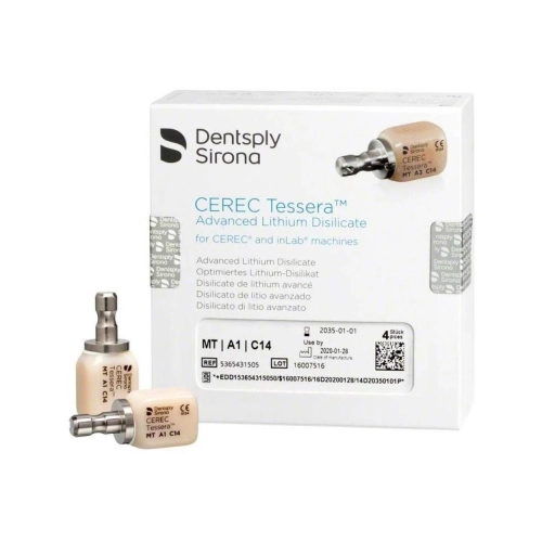 DENTSPLY SIRONA CEREC TESSERA MT A1-C14 (4st) 5365431505