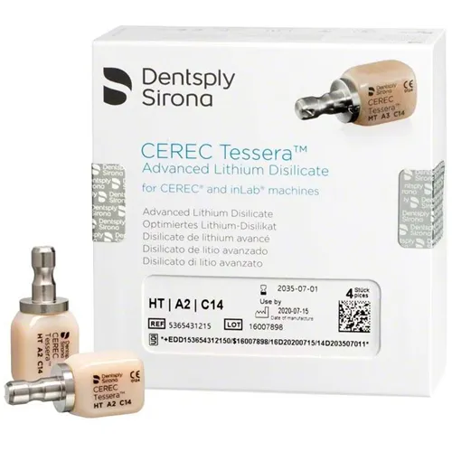 DENTSPLY SIRONA CEREC TESSERA HT A2-C14 (4st) 5365431215