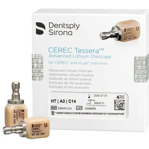 DENTSPLY SIRONA CEREC TESSERA HT A3-C14 (4st) 5365431225