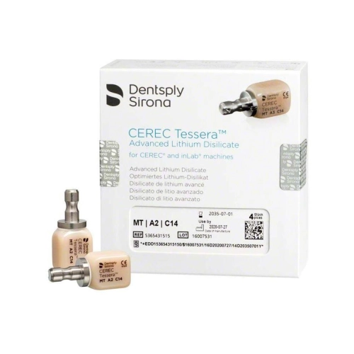 DENTSPLY SIRONA CEREC TESSERA MT A2-C14 (4st) 5365431515