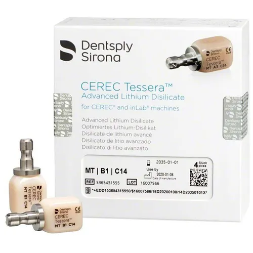 DENTSPLY SIRONA CEREC TESSERA MT B1-C14 (4st) 5365431555