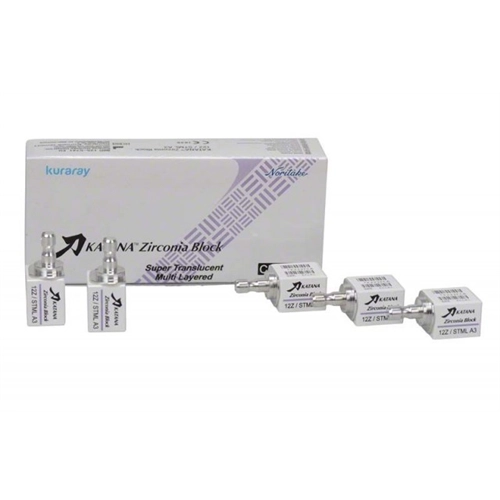 KURARAY KATANA ZIRCONIA BLOCK STML A3-12Z CEREC (5st) 125-5741-EU